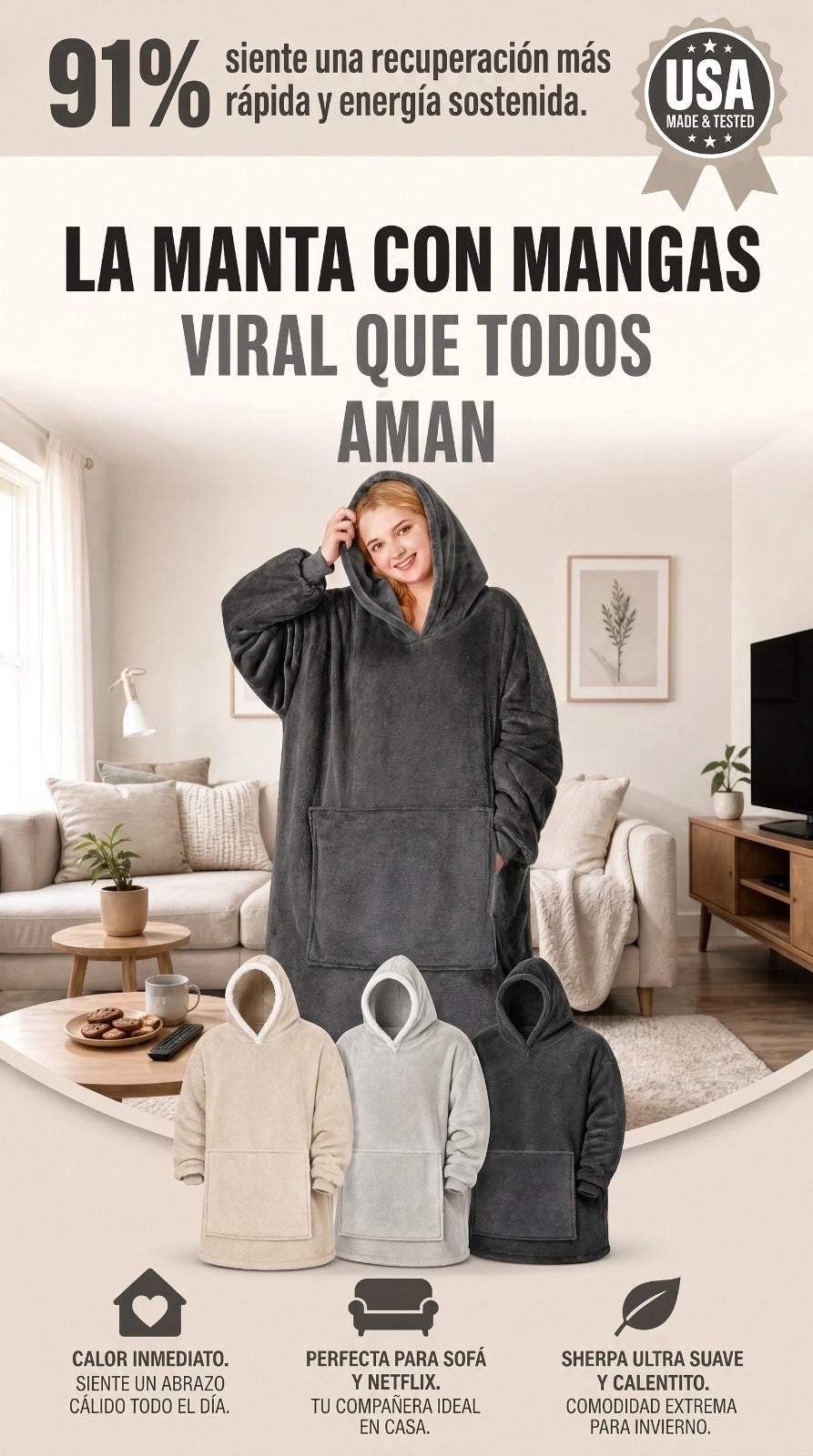 HOODIE COBIJA