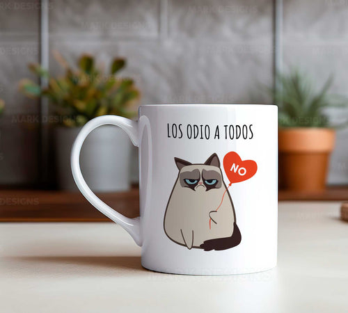 Coleccion de Tazas de Gatos