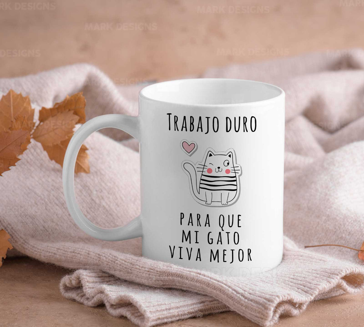 Coleccion de Tazas de Gatos