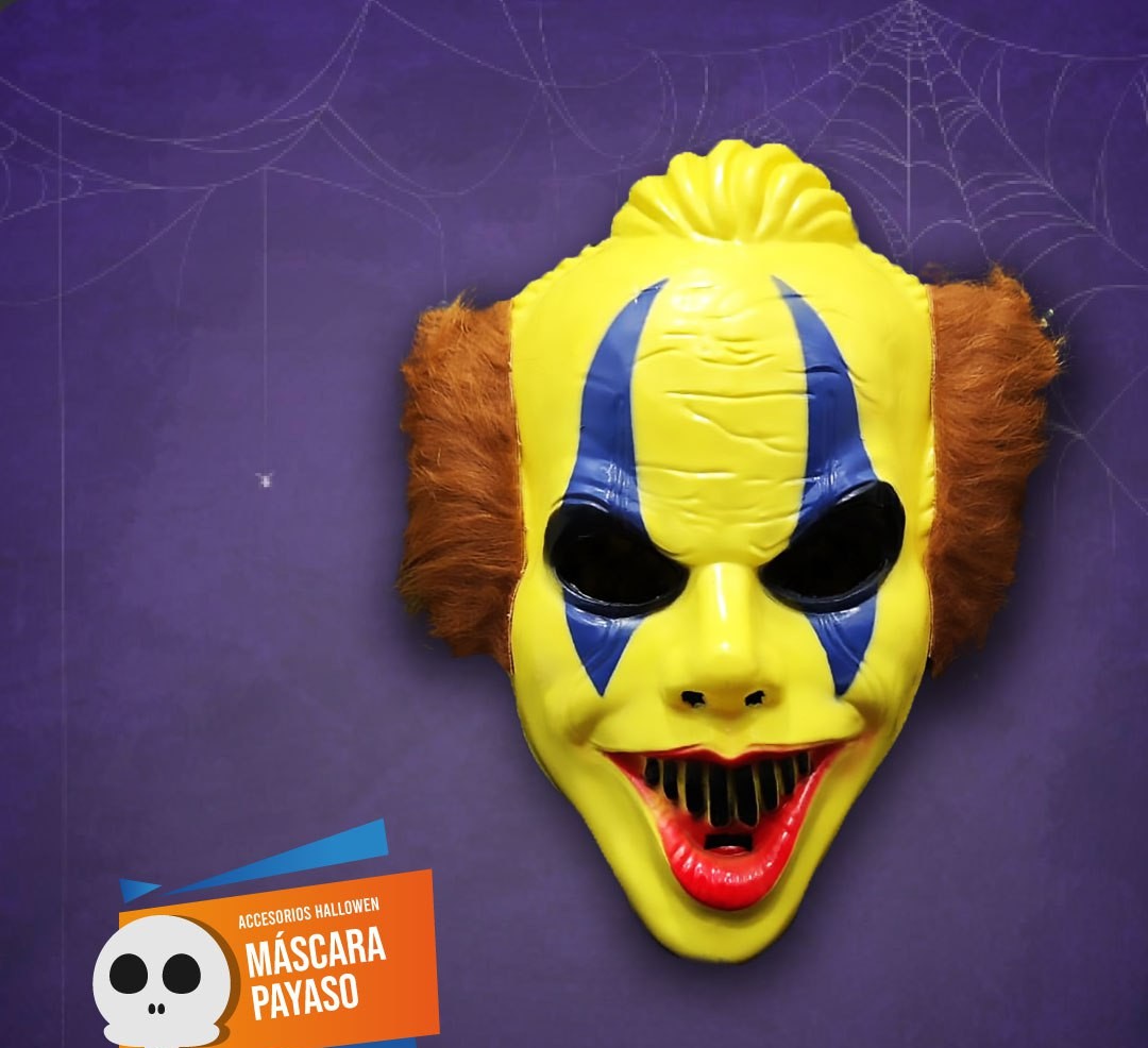 Mascara Payaso Halloween