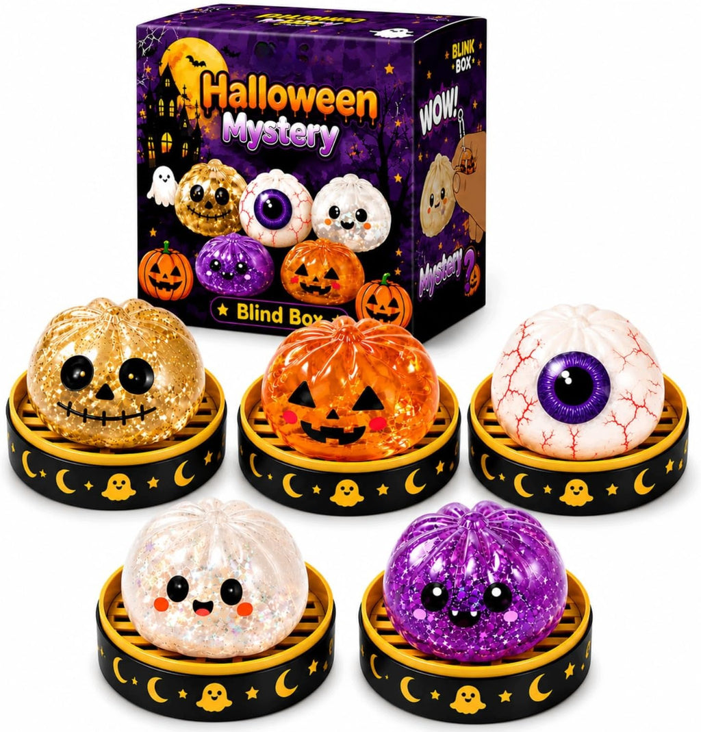 Squishy Mochi Dumpling Halloween